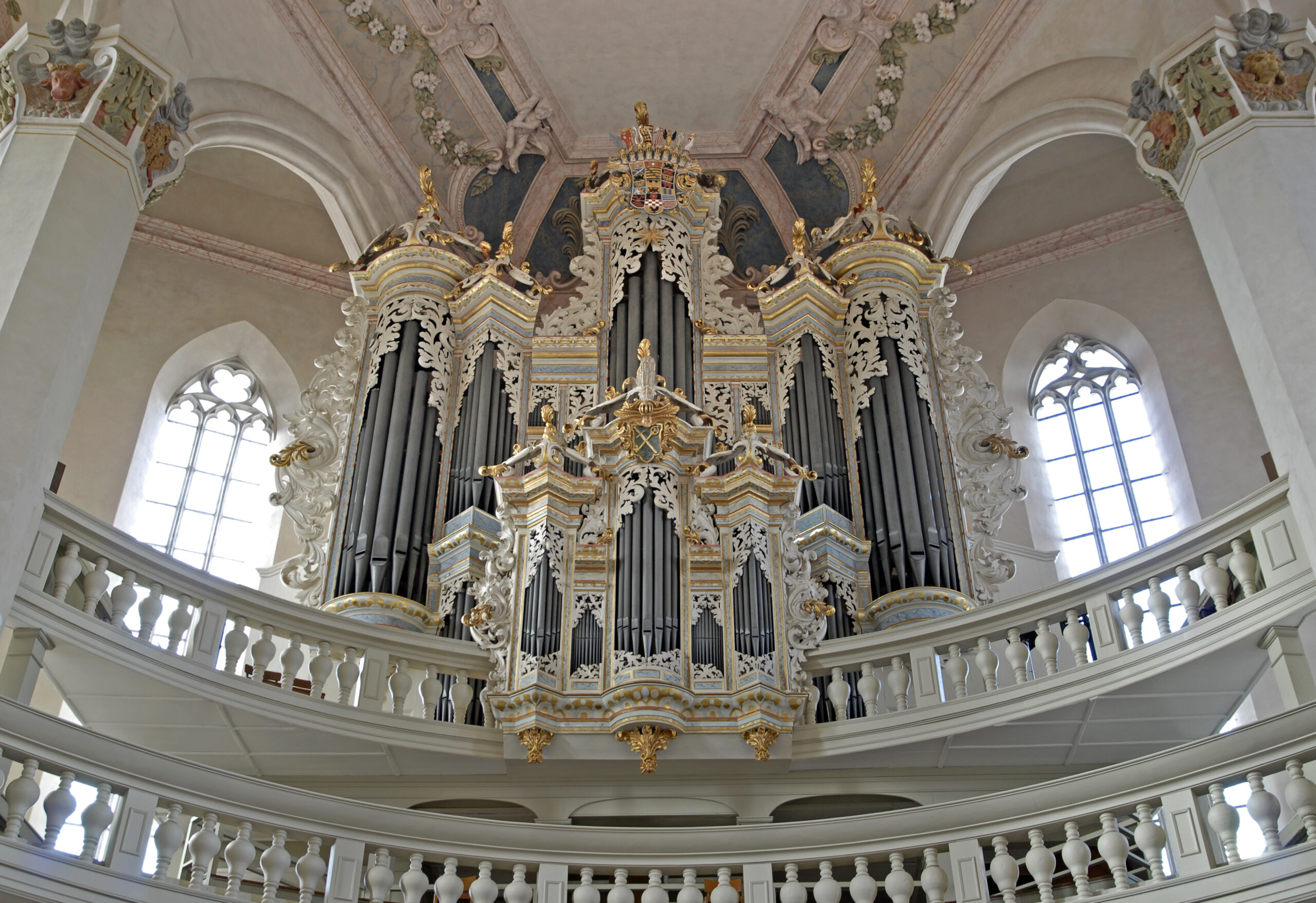Hildebrandt-Orgel in St. Wenzel, Naumburg (Foto: Torsten Biel)
